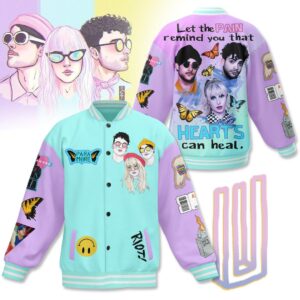Paramore 3D Baseball Button Jacket - 2711352030