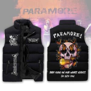 Paramore 3D Sleeveless Puffer Jacket - 2711352052