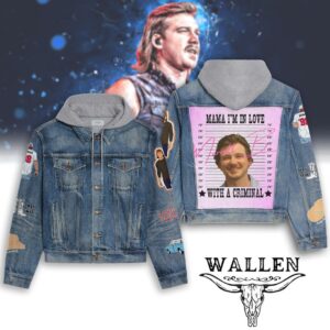 Morgan Wallen 2D Hooded Denim Jacket - 2711351981