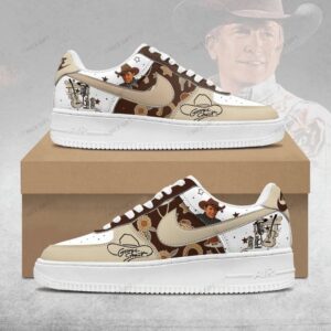 George Strait Custom Nike Logo AF1 Shoes - 2711351822