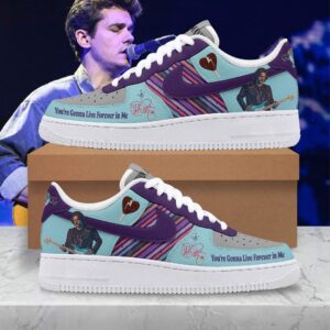 John Mayer Custom Nike Logo AF1 Shoes - 2711351837