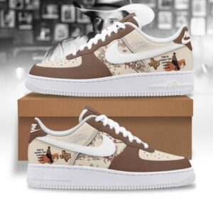 George Strait Custom Nike Logo AF1 Shoes - 2711351821