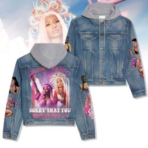 Nicki Minaj 2D Hooded Denim Jacket - 2711351983