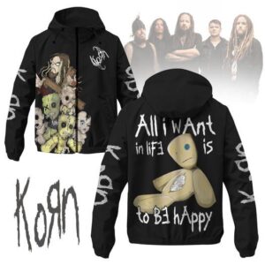 Korn Windbreaker Jacket - 2711352232