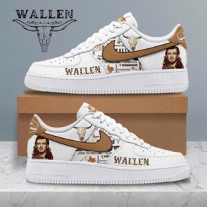 Morgan Wallen Custom Nike Logo AF1 Shoes - 2711351876