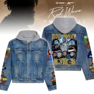 Rod Wave 2D Hooded Denim Jacket - 2711351993
