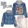 Bob Dylan 2D Hooded Denim Jacket - 2711351954