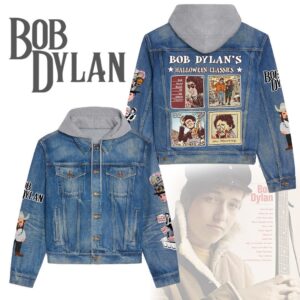 Bob Dylan 2D Hooded Denim Jacket - 2711351954