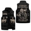 Avenged Sevenfold 3D Sleeveless Puffer Jacket - 2711352037