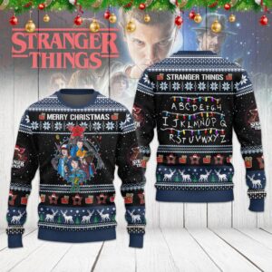 Stranger Things Unisex Ugly Christmas Sweater - 2711351767