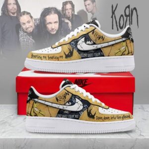 Korn Custom Nike Logo AF1 Shoes - 2711351856