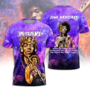 Jimi Hendrix 3D All Over Print Unisex Tshirt, Hoodie, Sweatshirt - 2711351137