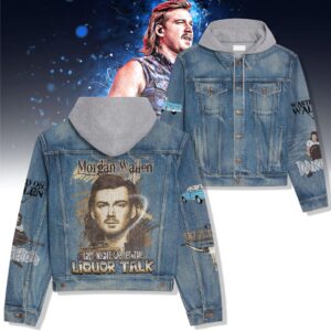 Morgan Wallen 2D Hooded Denim Jacket - 2711351978