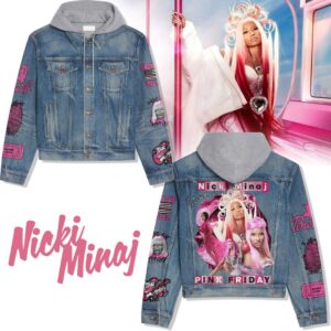 Nicki Minaj 2D Hooded Denim Jacket - 2711351988
