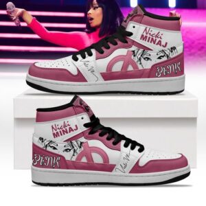Nicki Minaj Air Jordan High Top Shoes - 2711351908
