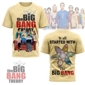 The Big Bang Theory 3D All Over Print Unisex Tshirt, Hoodie, Sweatshirt - 2711351400