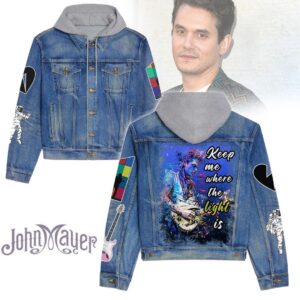 John Mayer 2D Hooded Denim Jacket - 2711351964