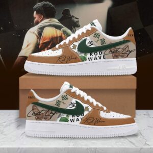Rod Wave Custom Nike Logo AF1 Shoes - 2711351922