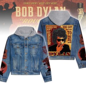 Bob Dylan 2D Hooded Denim Jacket - 2711351951