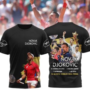 Novak Djokovic 3D All Over Print Unisex Tshirt, Hoodie, Sweatshirt - 2711351309