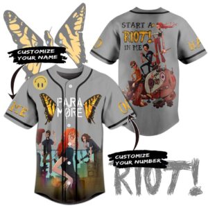 Paramore Unisex Adult / Kid Baseball Jersey - 2711352114