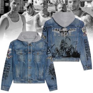Avenged Sevenfold 2D Hooded Denim Jacket - 2711351948