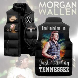 Morgan Wallen 3D Sleeveless Puffer Jacket - 2711352048