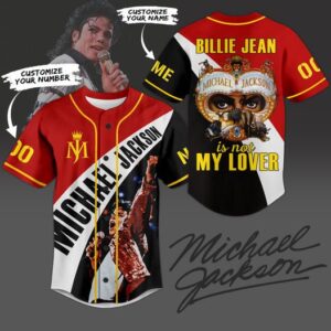 Michael Jackson Unisex Adult / Kid Baseball Jersey - 2711352090
