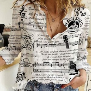 George Strait 3D Women's Casual Shirt - 2711352057