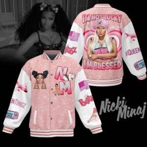 Nicki Minaj 3D Baseball Button Jacket - 2711352027