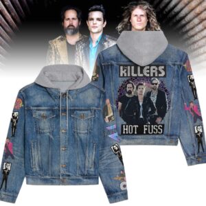 The Killers 2D Hooded Denim Jacket - 2711351996