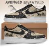 Avenged Sevenfold Custom Nike Logo AF1 Shoes - 2711351804