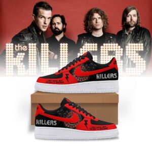 The Killers Custom Nike Logo AF1 Shoes - 2711351940
