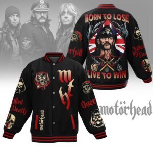 Motorhead 3D Baseball Button Jacket - 2711352026