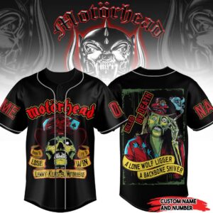 Motorhead Unisex Adult / Kid Baseball Jersey - 2711352107