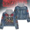 Stranger Things 2D Hooded Denim Jacket - 2711351995