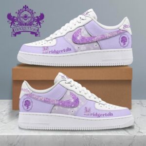Bridgerton Custom Nike Logo AF1 Shoes - 2711351816