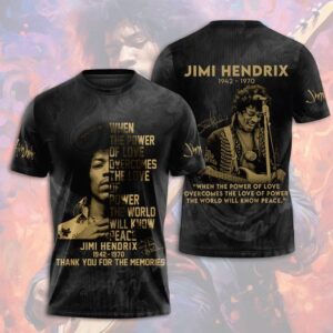 Jimi Hendrix 3D All Over Print Unisex Tshirt, Hoodie, Sweatshirt - 2711351136