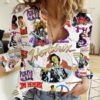 Jimi Hendrix 3D Women's Casual Shirt - 2711352058