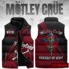 Motley Crue 3D Sleeveless Puffer Jacket - 2711352049