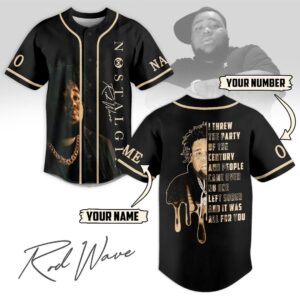 Rod Wave Unisex Adult / Kid Baseball Jersey - 2711352118