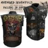 Avenged Sevenfold Sleeveless Denim Shirt - 2711352193