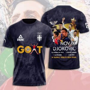 Novak Djokovic 3D All Over Print Unisex Tshirt, Hoodie, Sweatshirt - 2711351317