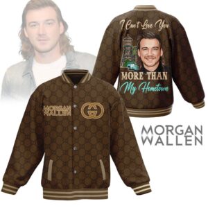 Morgan Wallen 3D Baseball Button Jacket - 2711352023