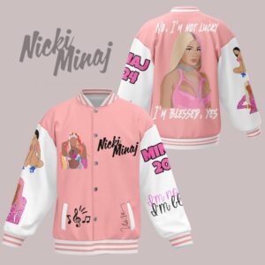 Nicki Minaj 3D Baseball Button Jacket - 2711352028