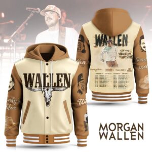 Morgan Wallen 3D Baseball Button Jacket - 2711352020