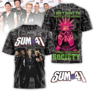 Sum 41 3D All Over Print Unisex Tshirt, Hoodie, Sweatshirt - 2711351395