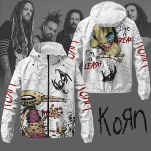 Korn Windbreaker Jacket - 2711352233