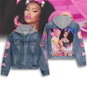 Nicki Minaj 2D Hooded Denim Jacket - 2711351986