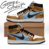 George Strait Air Jordan High Top Shoes - 2711351820